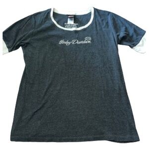 Harley Davidson gray short sleeve top size 2X